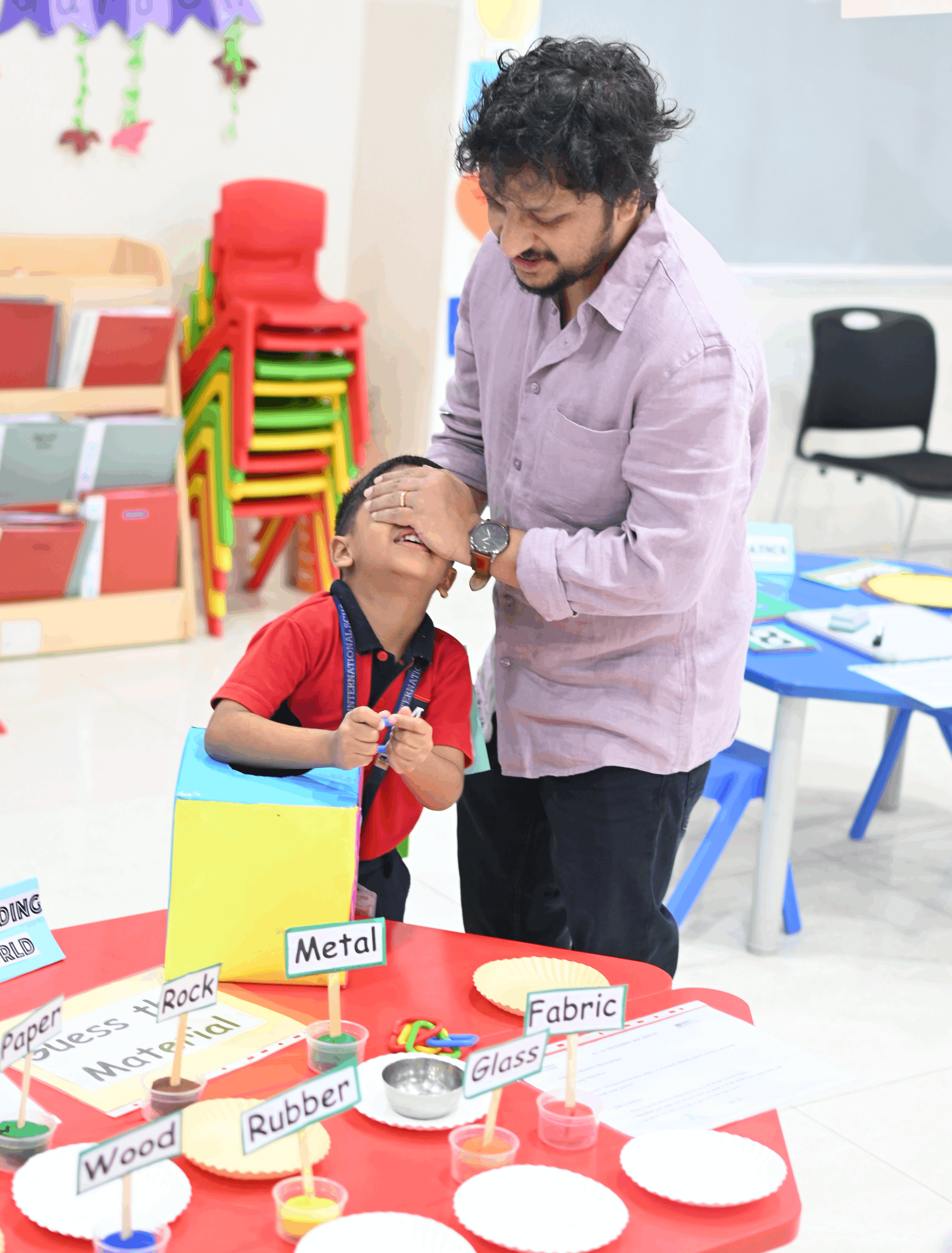 Parent and Child Learning Together at Meru School
