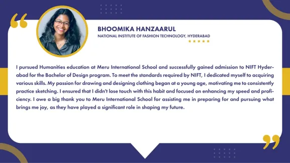 Alumni testimonial image: Bhoomika Hanzaarul