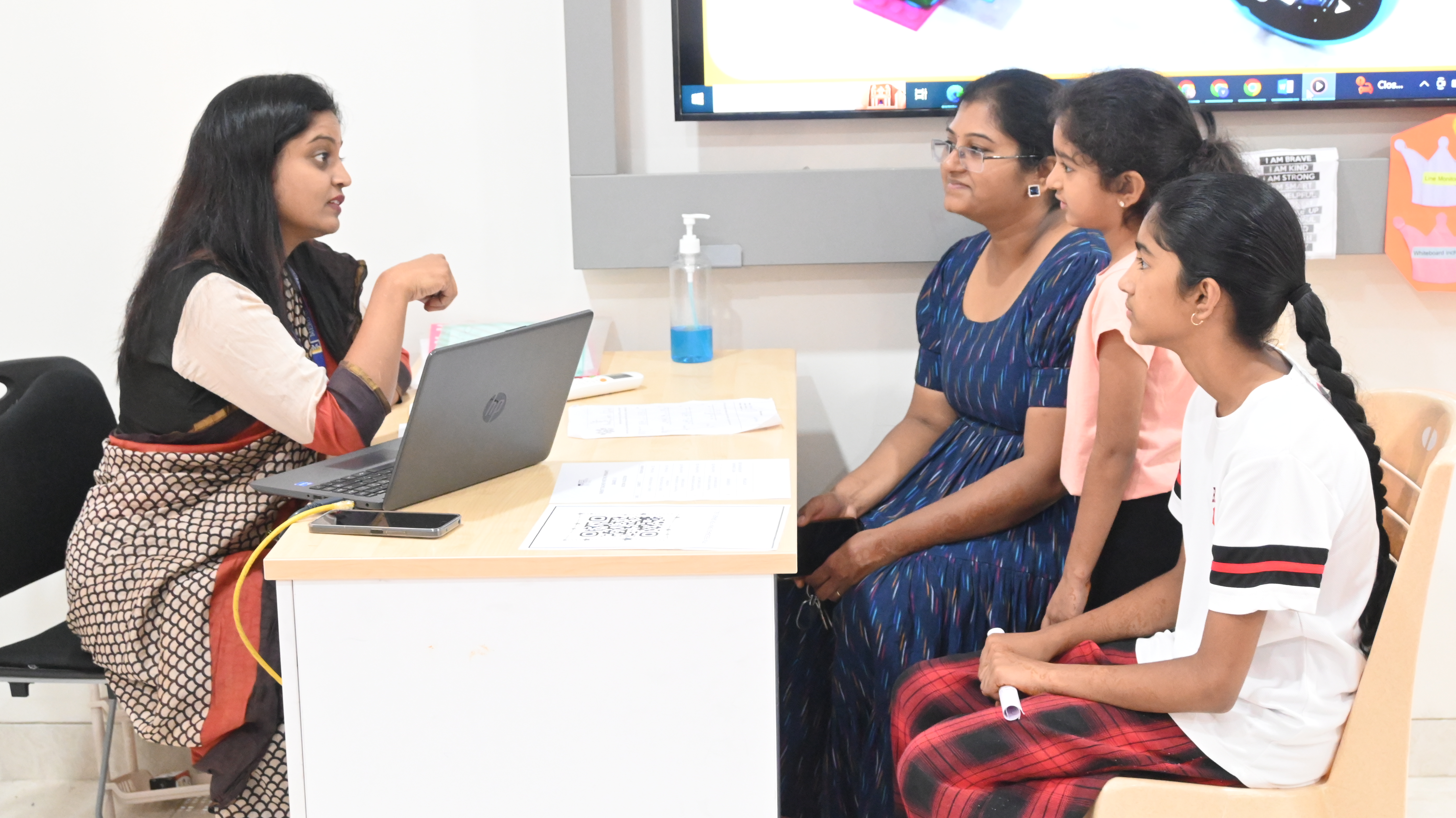 Parent-Teacher Meeting at Meru School
