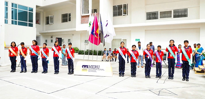 Student Council Meeting at Meru School